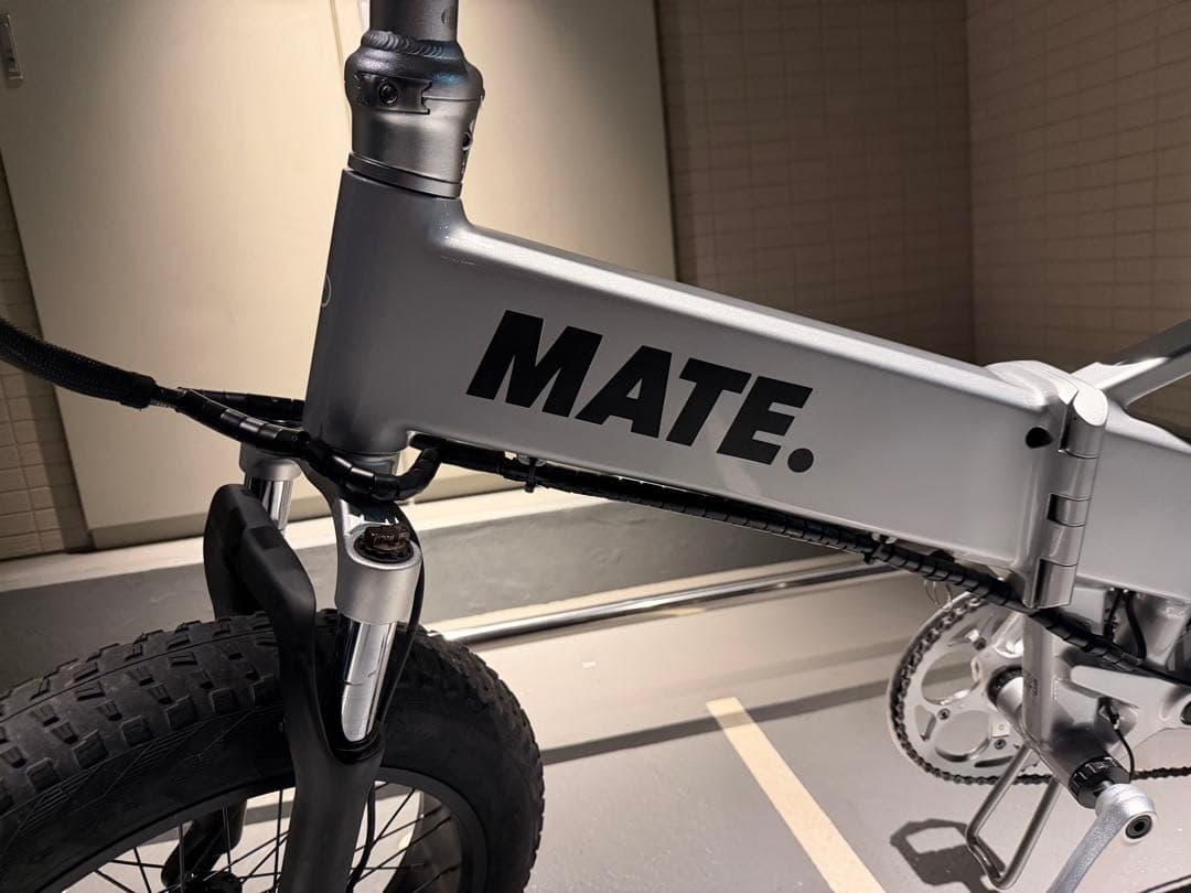MATE X 250 MATEBAIKEほぼ新品　新発売カラー　シルバー新ロゴ