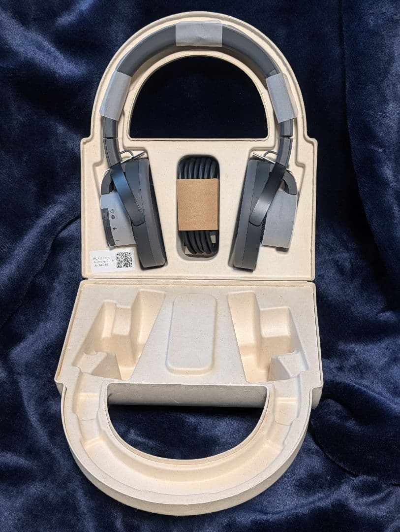 nwm ONE ワイヤレスヘッドホン ダークグレイ NTT