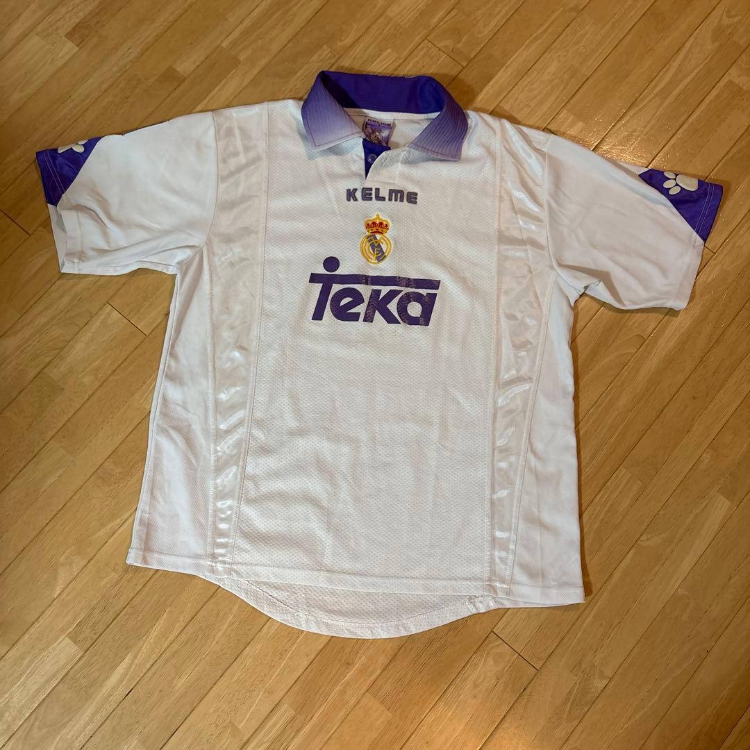 97/98 レアル　マドリード　ホーム　サイズ(L) 上下セット