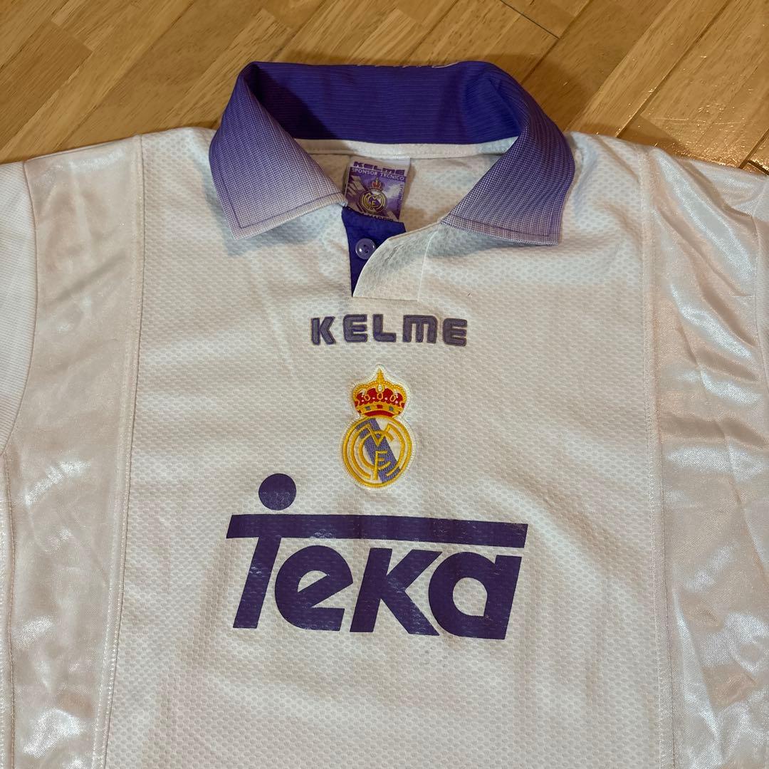 97/98 レアル　マドリード　ホーム　サイズ(L) 上下セット