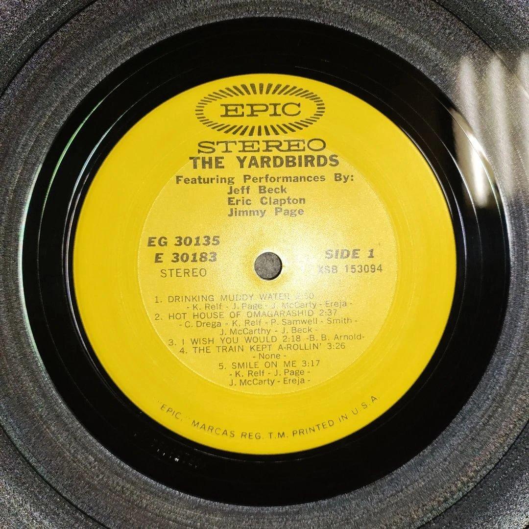 【ＵＳ.Org盤２ＬＰ】ヤードバーズ／ベック、クラプトン、ペイジ
