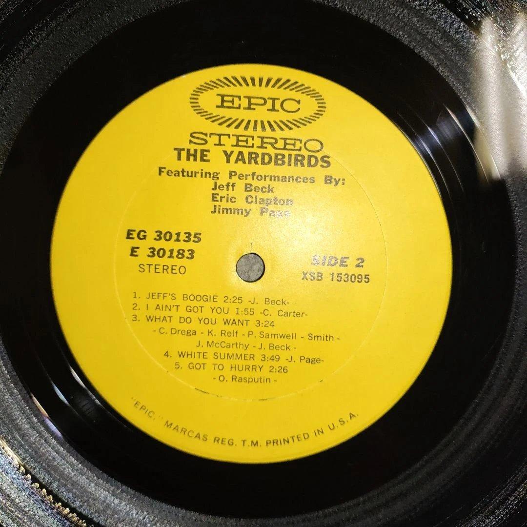 【ＵＳ.Org盤２ＬＰ】ヤードバーズ／ベック、クラプトン、ペイジ