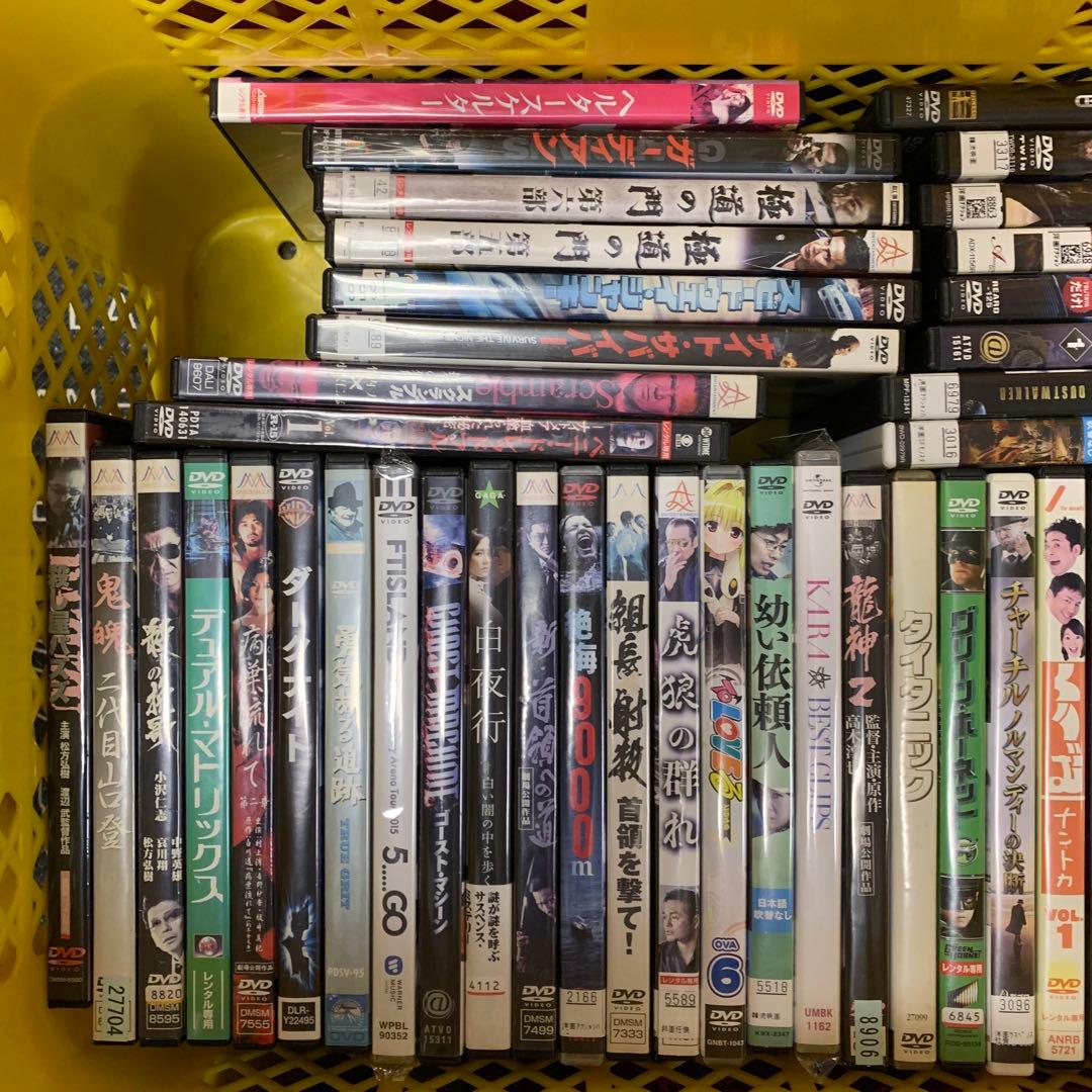 DVD 大量　まとめ売り　洋画　邦画　アニメ　LIVE ライブ　100本セット