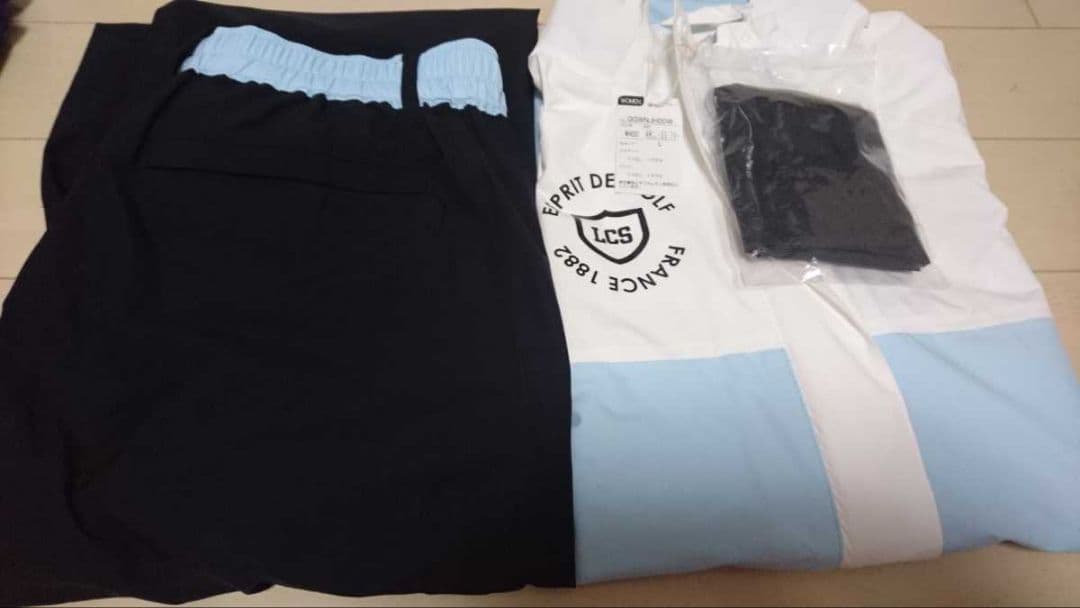 le coq sportif レディース レインウェア　上下セット