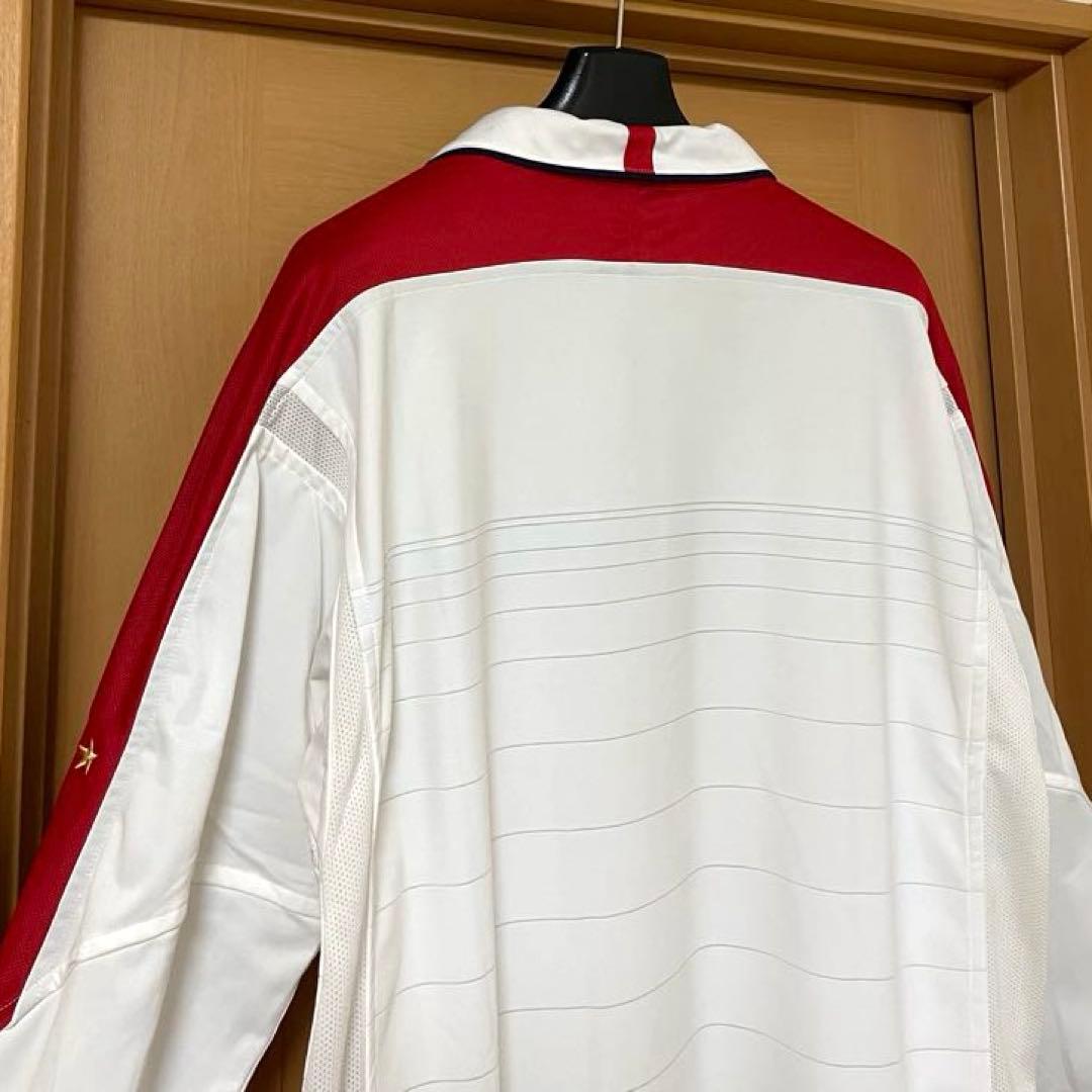 未使用 イングランド代表 アンブロ 長袖 ゲームシャツ ビンテージ ユニフォーム