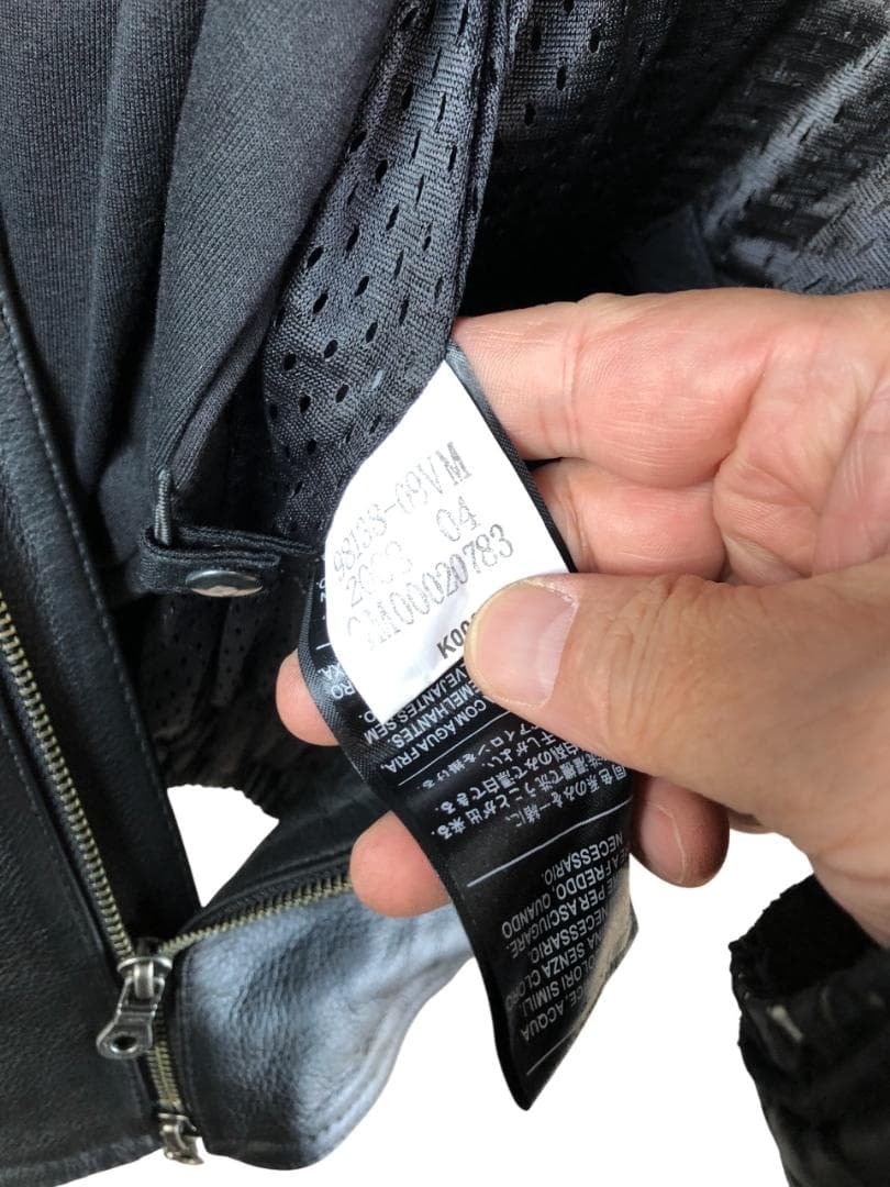 新品 Harley-Davidsonフード付きライダースレザージャケット 2XL