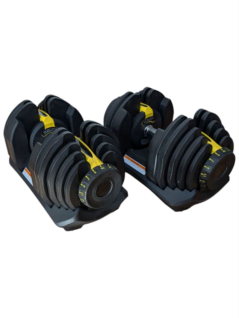 【たのめる便】可変式ダンベル ダイヤル調整5Kg〜40Kg① 筋トレ