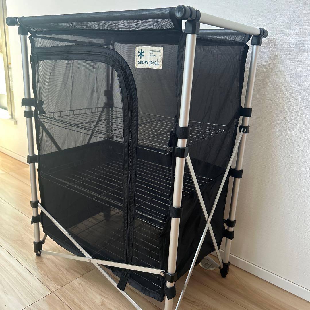  peak スノーピーク　ネットラックスタンド　美品
