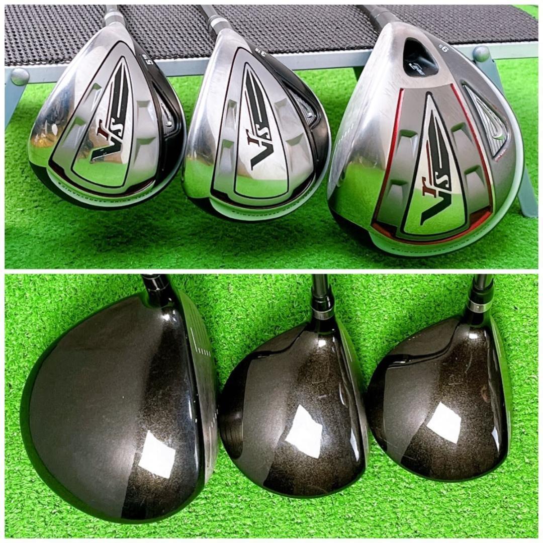 メンズ ナイキ ヴィクトリーレッド VRS ゴルフクラブセット 右打ち 11本