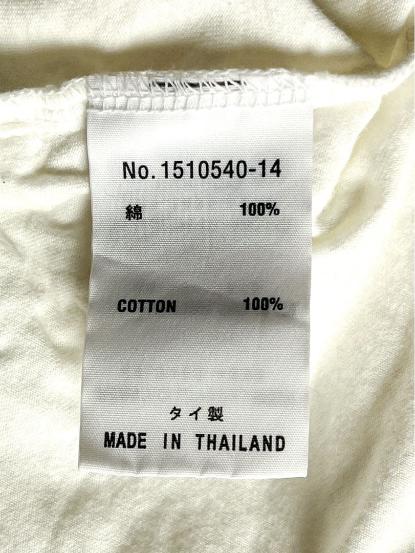 【ヤッコマリカルド】ボーダー風 カットソー切替ピンタックシャツワンピース 白