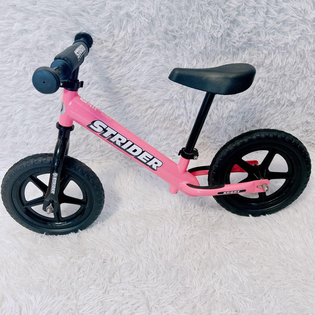 STRIDER ストライダー スポーツ ピンク キックバイク 12インチ