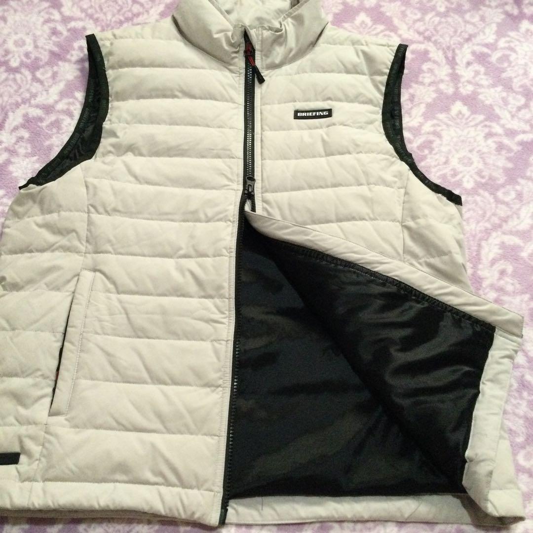 BRIEFING 電熱　ダウン ベスト　M 収納袋付き　モバイルバッテリー別売り