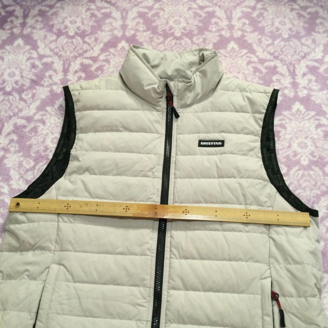 BRIEFING 電熱　ダウン ベスト　M 収納袋付き　モバイルバッテリー別売り