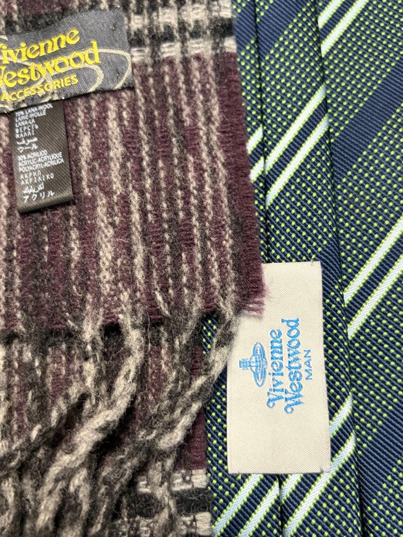 Vivienne Westwood ネクタイ マフラー豪華 2点セット 美品