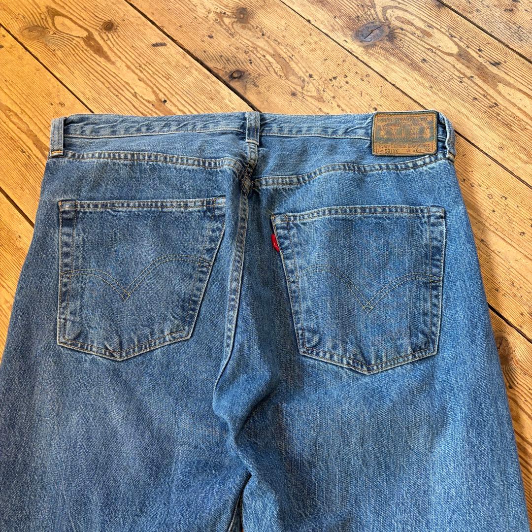 Levi's LVC 501XX 47501 36×32 ビッグE 赤耳 大戦