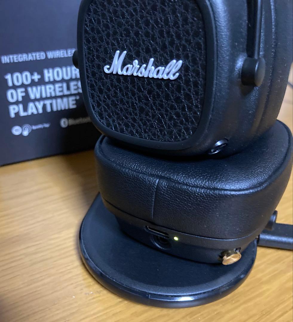 Marshall MAJOR V ワイヤレスヘッドフォン　100+hours