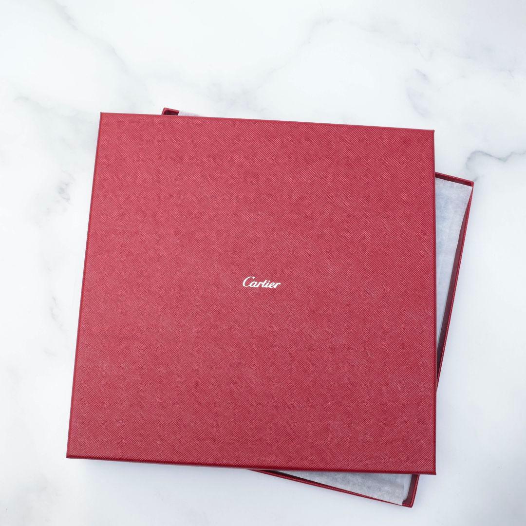 新品 カルティエ Cartier ブルー ハンカチ ポケットチーフ