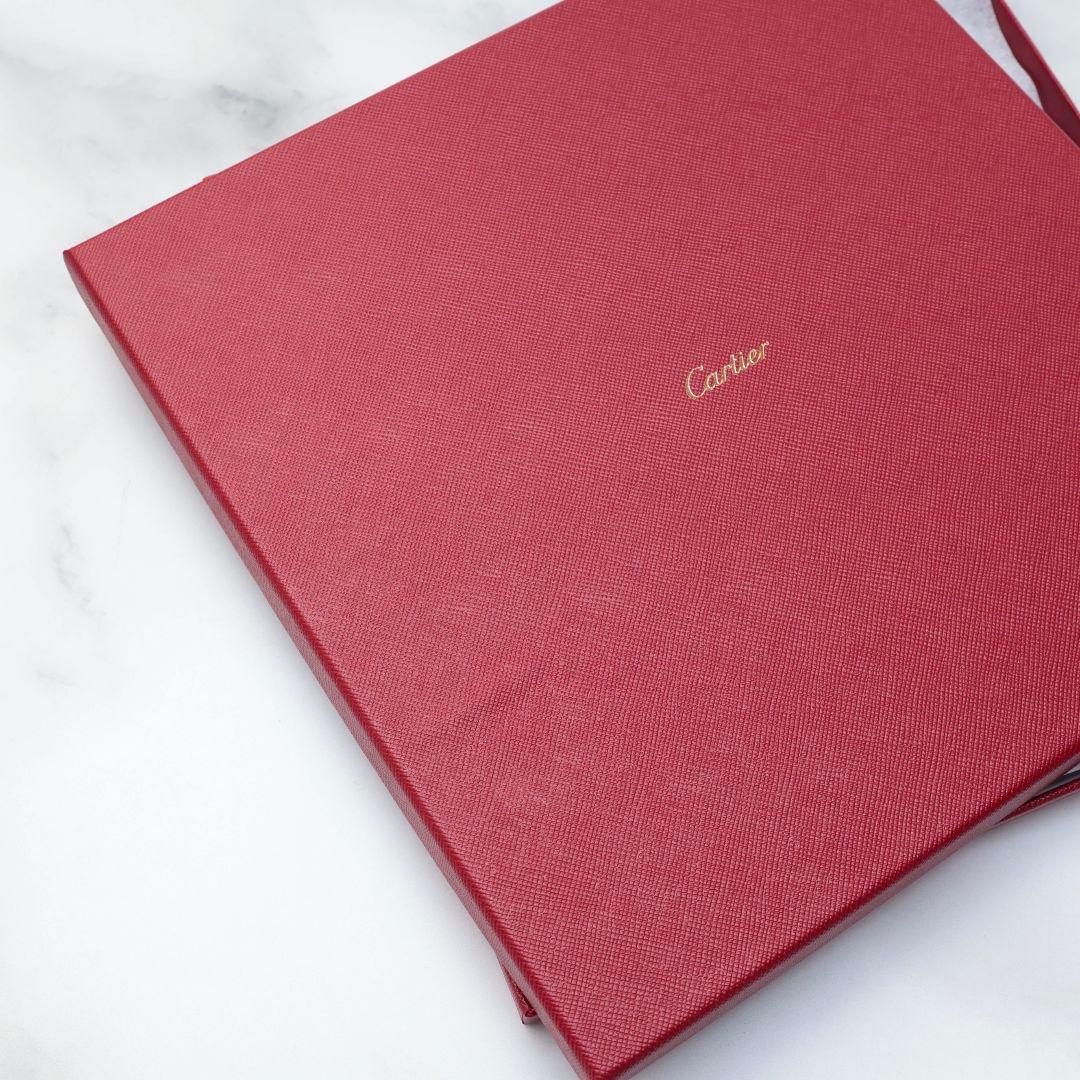 新品 カルティエ Cartier ブルー ハンカチ ポケットチーフ