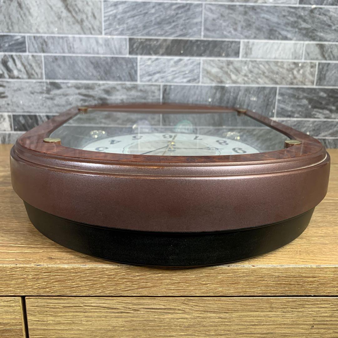 生産終了品　CITIZEN　からくり掛け時計 電波時計　パルミューズM411