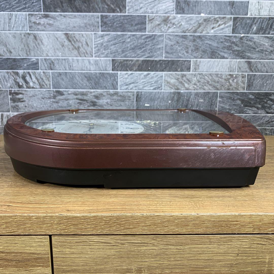 生産終了品　CITIZEN　からくり掛け時計 電波時計　パルミューズM411