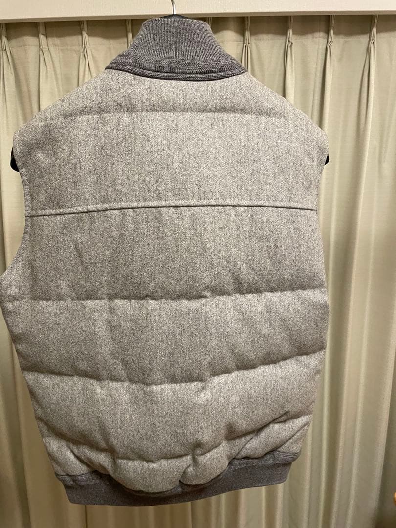 VALSTARINO グレー ダウンベスト