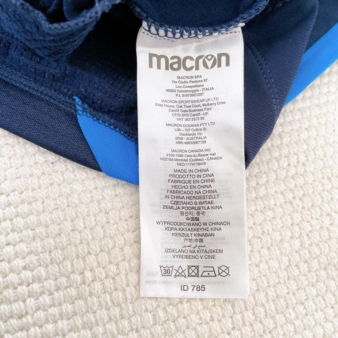 希少　ラグビー　スコットランド代表　ハーフジップ ウォームアップウェア　マクロン