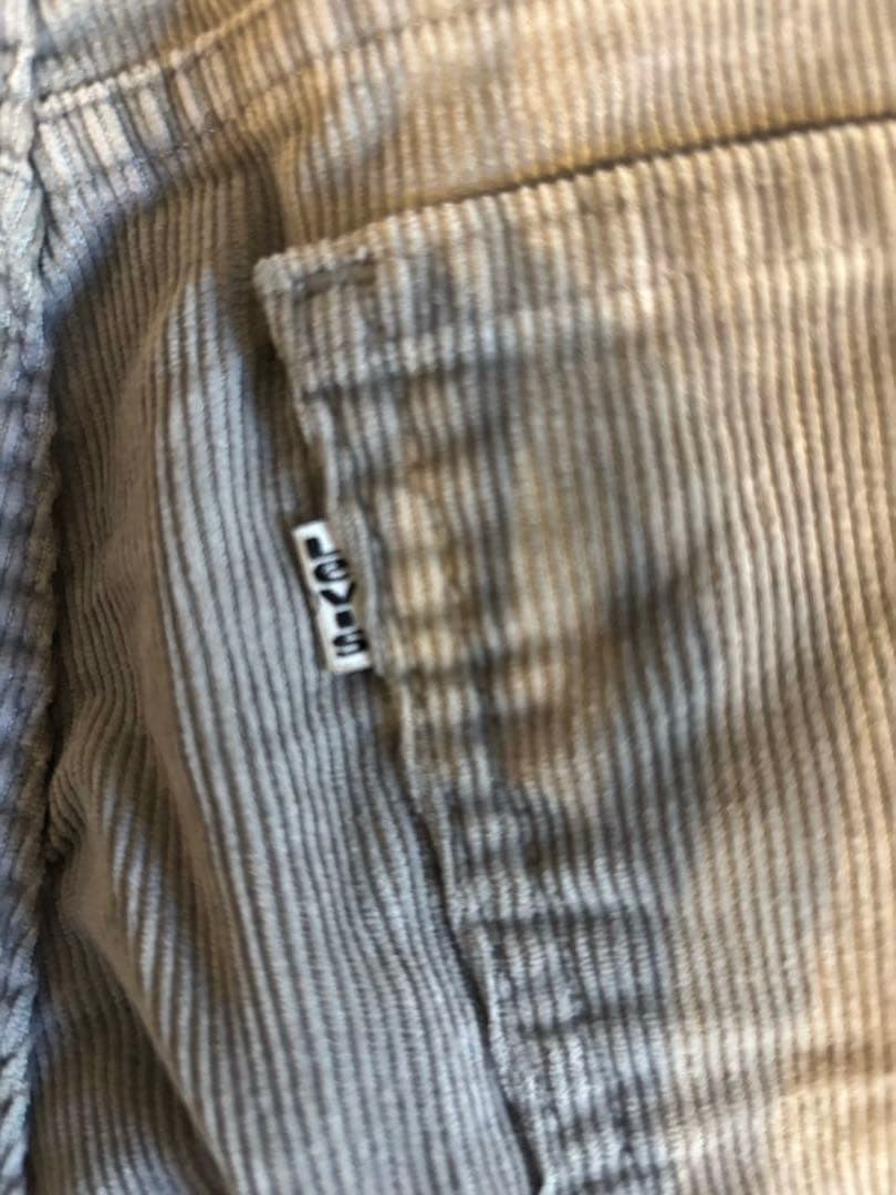 リーバイス levis コーデュロイ 519 W33 L38 グレー USA