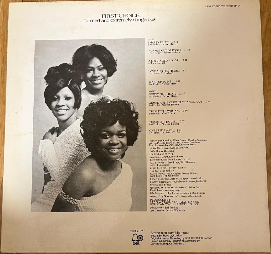 洋楽 LP FIRST CHOICE ARMED AND EXTREMELY