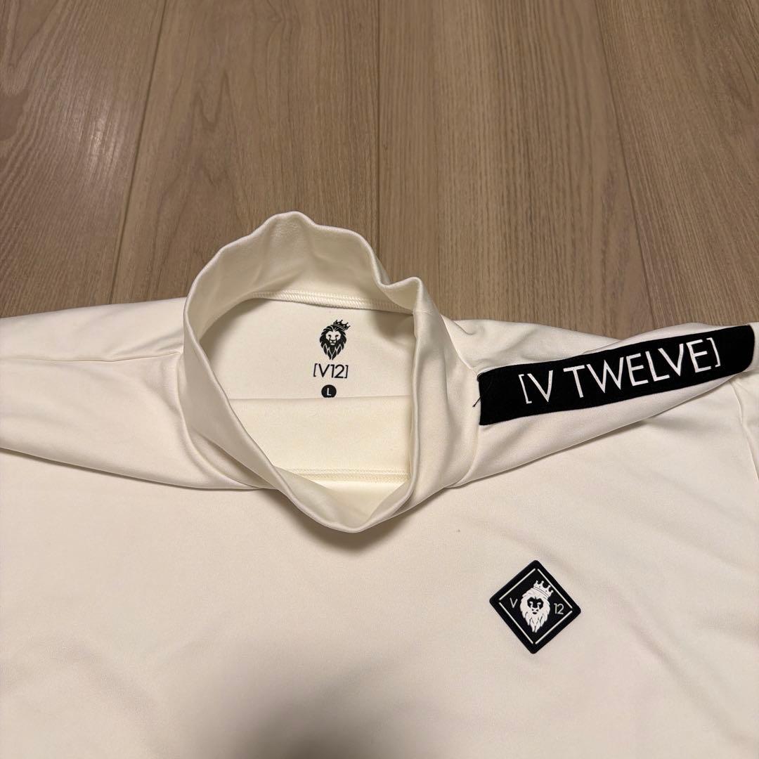 V TWELVE モックネックシャツ L