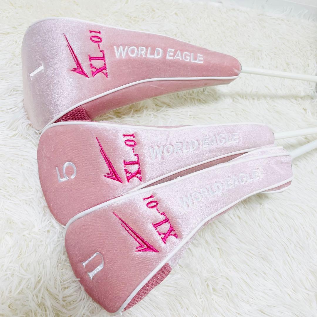 ★良品★ ワールドイーグル XL-01 レディースクラブ9本セット　バッグ付き