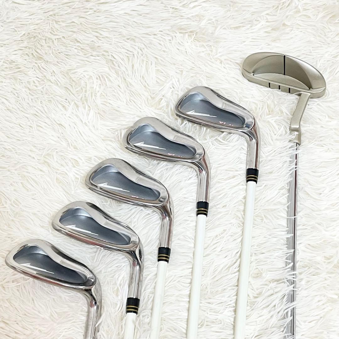 ★良品★ ワールドイーグル XL-01 レディースクラブ9本セット　バッグ付き