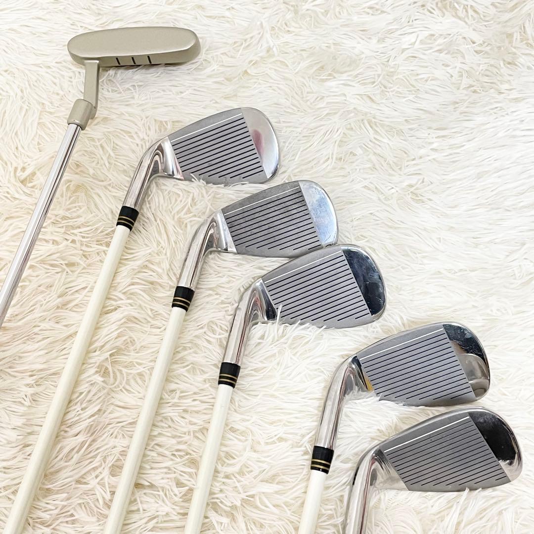 ★良品★ ワールドイーグル XL-01 レディースクラブ9本セット　バッグ付き