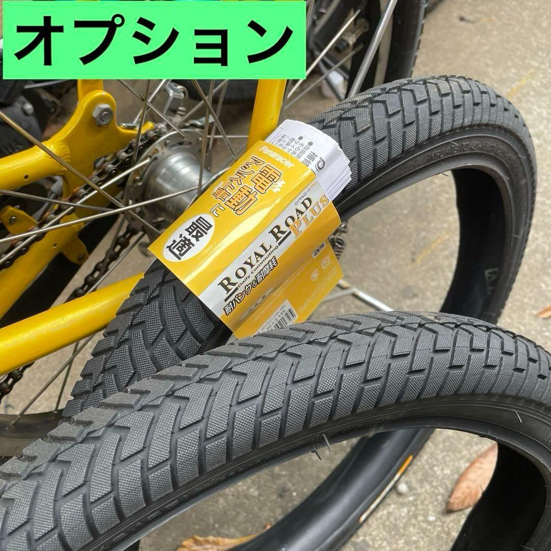 目立つよ黄色は　アンジェリーノ20インチ　快適ヒャッホーできる　整備済　埼玉上尾