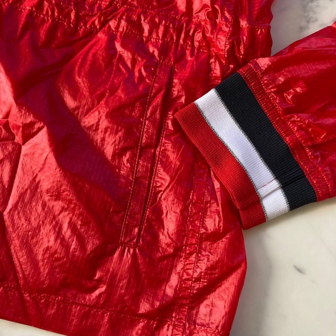 ⛳️美品レディース38 ランバンスポール ゴルフ ウィンドジャケット赤