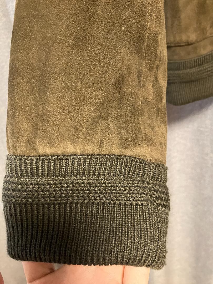 【極美品】CINQUANTA チンクアンタ スエードドライビングブルゾン 46