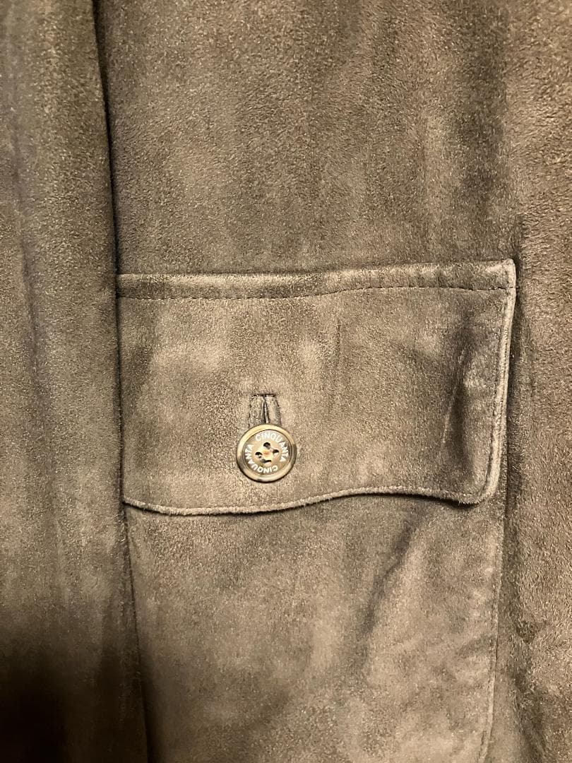 【極美品】CINQUANTA チンクアンタ スエードドライビングブルゾン 46