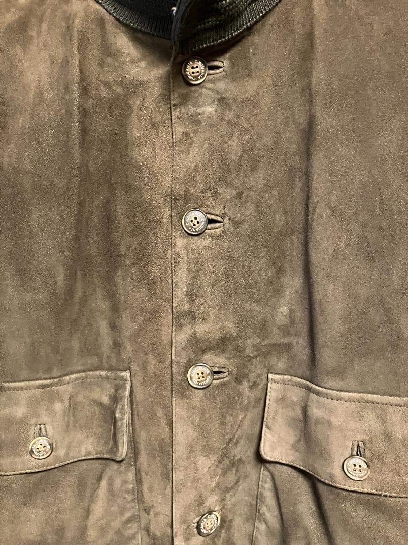 【極美品】CINQUANTA チンクアンタ スエードドライビングブルゾン 46