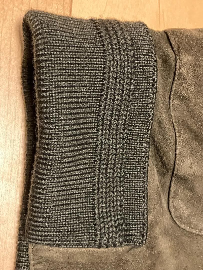 【極美品】CINQUANTA チンクアンタ スエードドライビングブルゾン 46