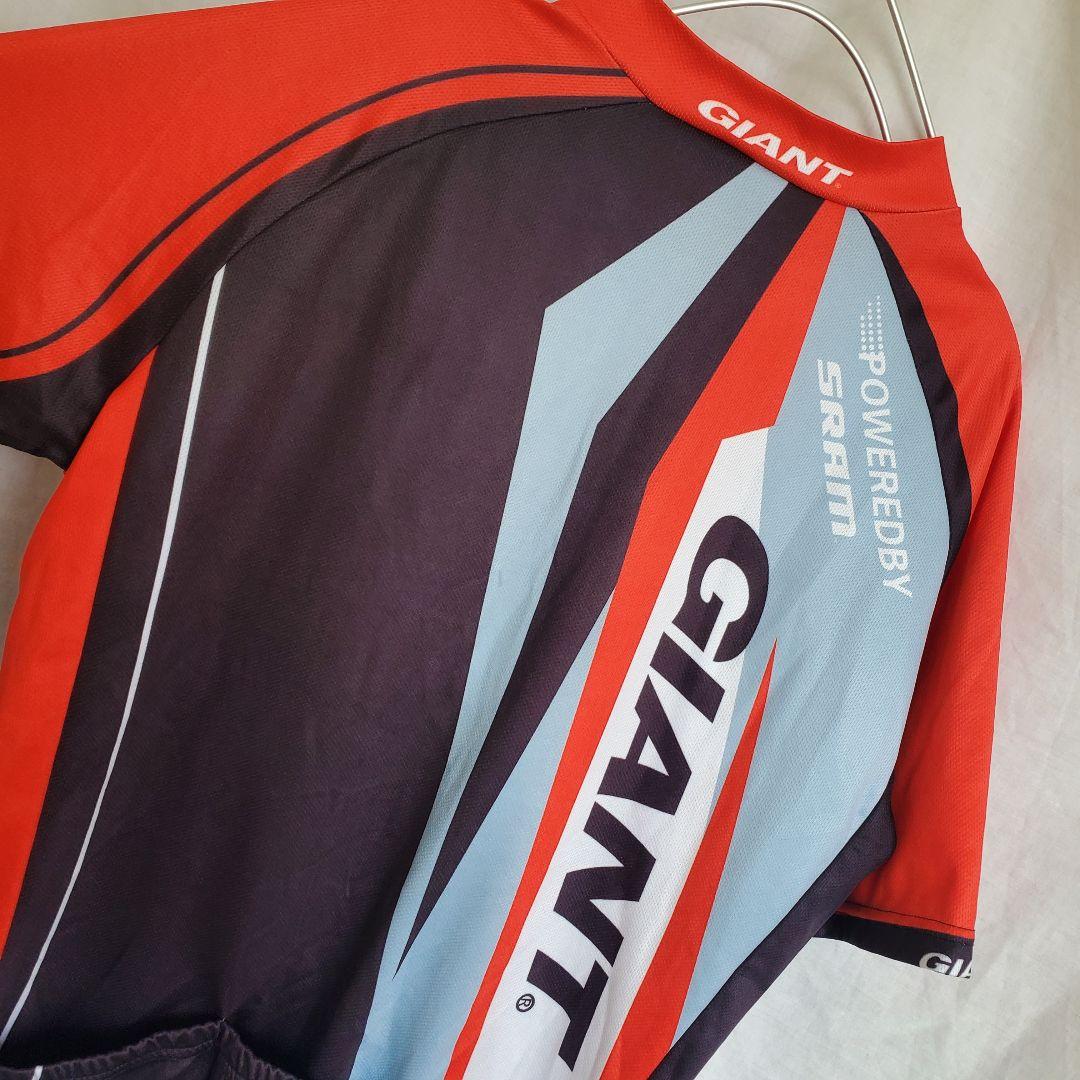 GIANT ジャイアント サイクルジャージ 自転車 フルジップ