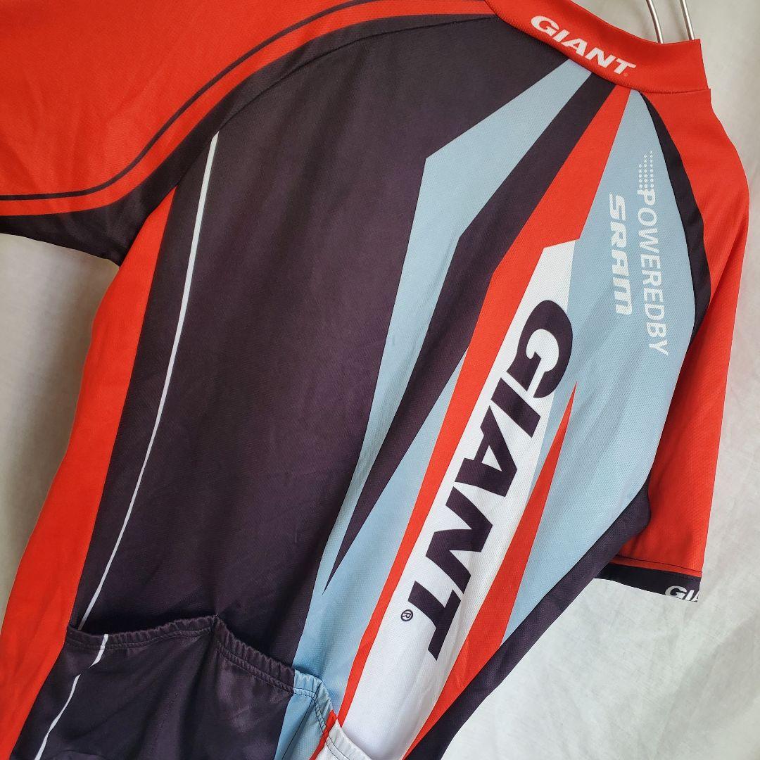 GIANT ジャイアント サイクルジャージ 自転車 フルジップ