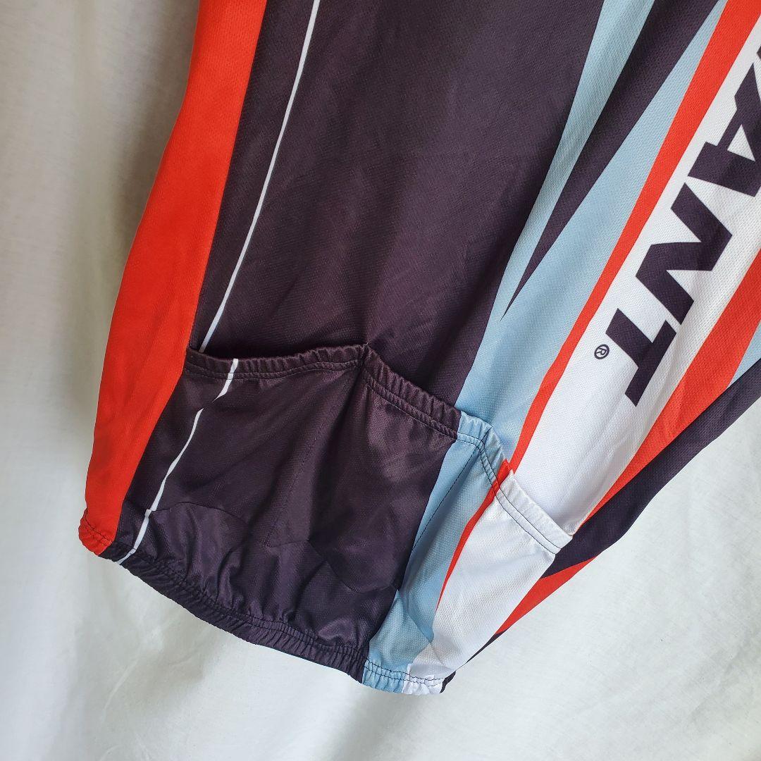 GIANT ジャイアント サイクルジャージ 自転車 フルジップ