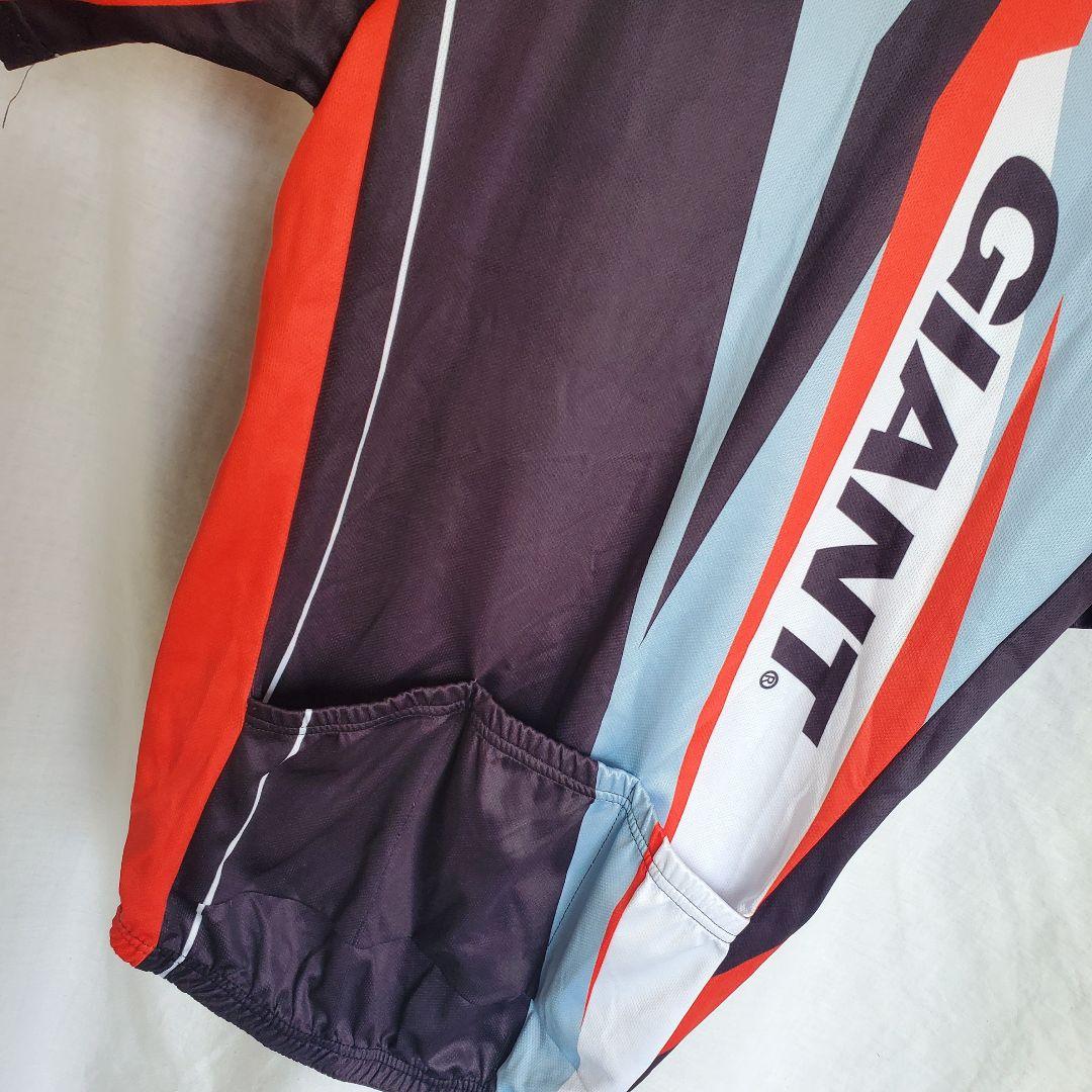 GIANT ジャイアント サイクルジャージ 自転車 フルジップ