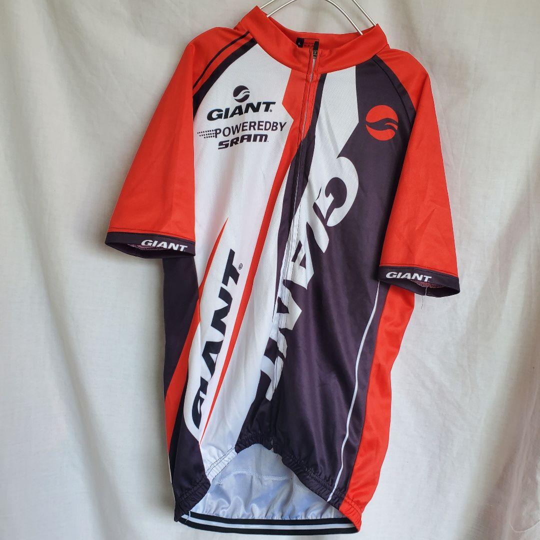 GIANT ジャイアント サイクルジャージ 自転車 フルジップ