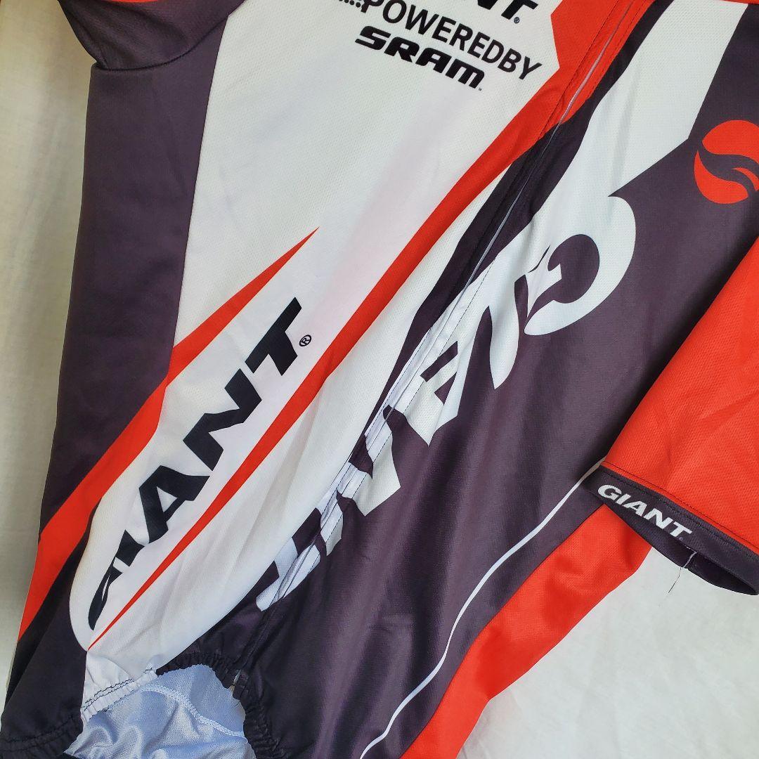 GIANT ジャイアント サイクルジャージ 自転車 フルジップ