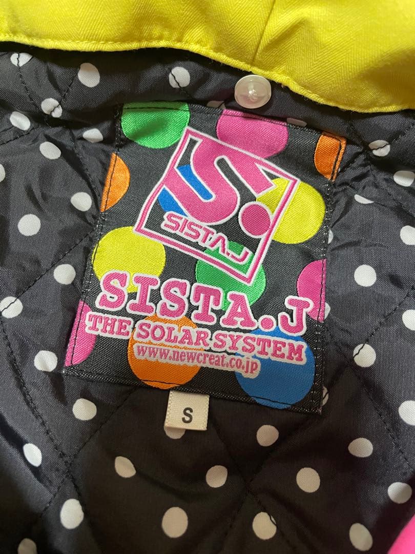 SISTA.J ポルカドット フード付きジャケット Sサイズ