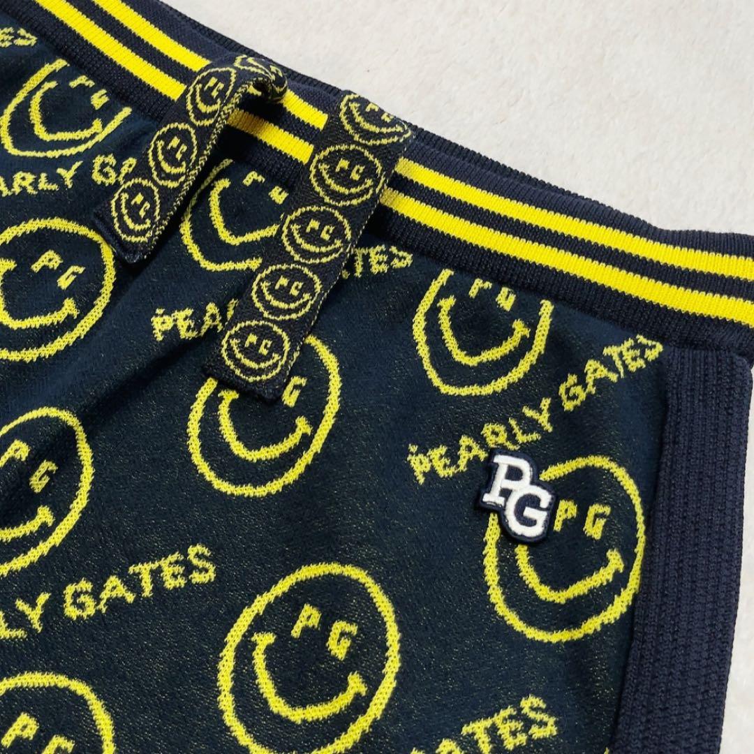 極美品　パーリーゲイツ　ニコ　スマイル　セットアップ ニット　スカート