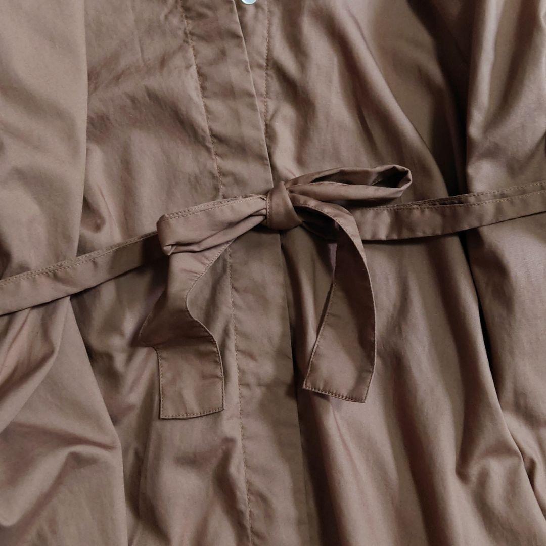 美品♪ アーバンリサーチドアーズ ウエストベルト ロングシャツワンピース 比翼