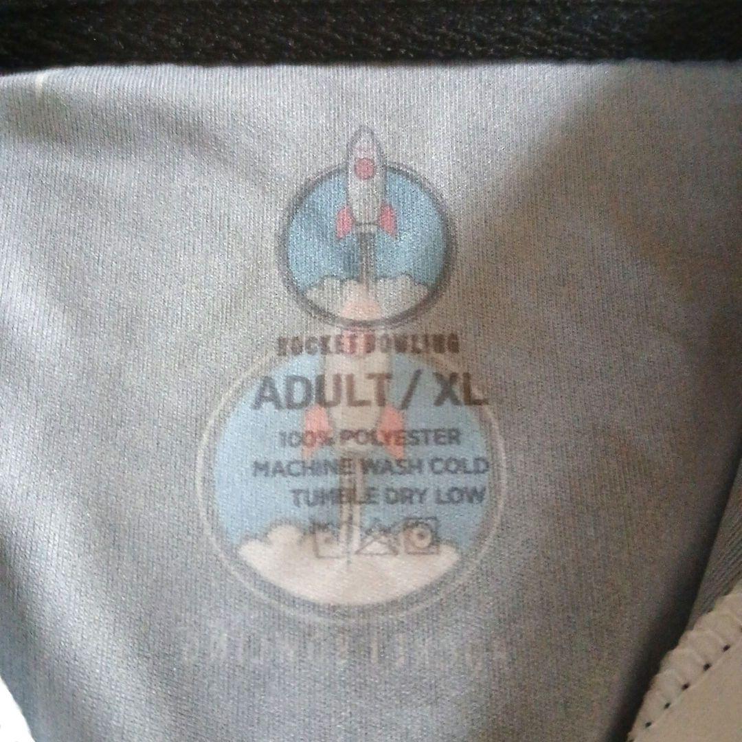 新品✨ボウリングウェア　STORM　日本サイズ2XL　ブラック　宇宙人　大きめ