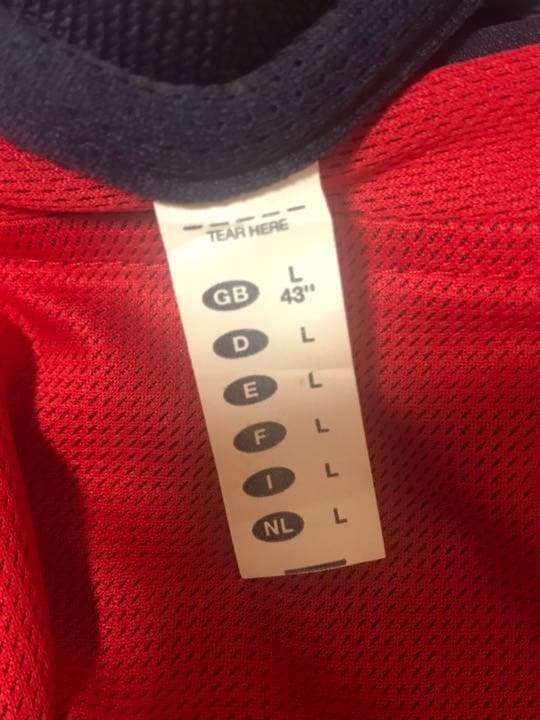 デイビッド ベッカム ユニフォーム（イングランド赤）