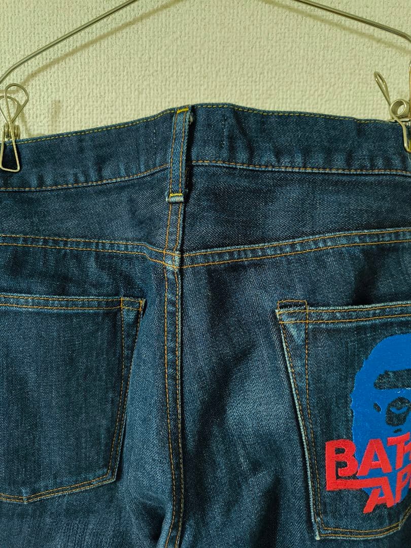 A BATHING APE　デニムパンツ　ジーパン